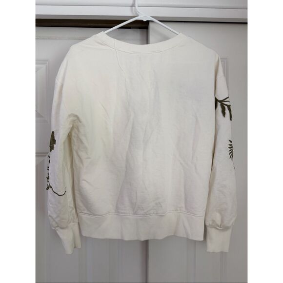 Anthropologie Fern & Flower Crew-Neck Sweatshirt - Picture 5 of 6